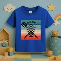 Grill Sergeant Bbq Master Master Of Grilling Toddler T-Shirt thumb 3