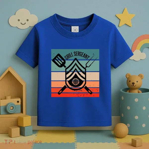 Grill Sergeant Bbq Master Master Of Grilling Toddler T-Shirt