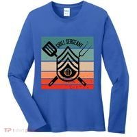 Grill Sergeant Bbq Master Master Of Grilling Women's Long Sleeve Shirt thumb 0