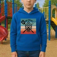 Grill Sergeant Bbq Master Master Of Grilling Kids Hoodie thumb 2