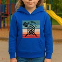 Grill Sergeant Bbq Master Master Of Grilling Kids Hoodie thumb 3