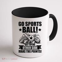 Go Sports Ball Funny Fun Sporting Meaningful Gift Coffee Mug thumb 1