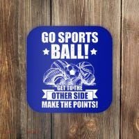 Go Sports Ball Funny Fun Sporting Meaningful Gift Coaster thumb 0