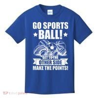 Go Sports Ball Funny Fun Sporting Meaningful Gift Kids T-Shirt thumb 0