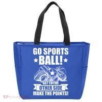 Go Sports Ball Funny Fun Sporting Meaningful Gift Tote Bag thumb 0