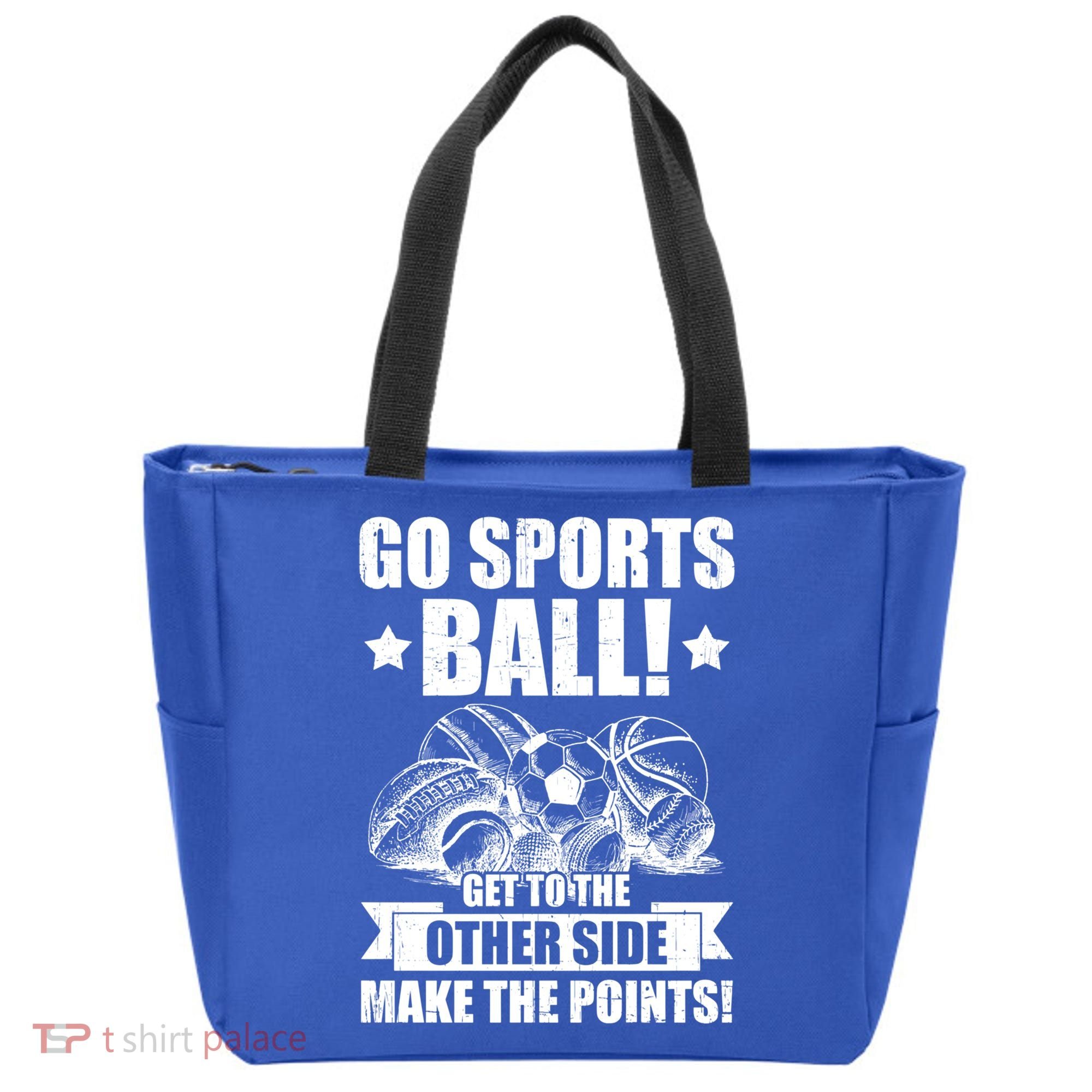 Go Sports Ball Funny Fun Sporting Meaningful Gift Tote Bag