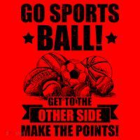 Go Sports Ball Funny Fun Sporting Meaningful Gift Santa Hat thumb 1