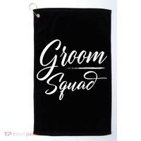 Groom Squad Bachelor Party Groom Wedding Gift Golf Towel thumb 0
