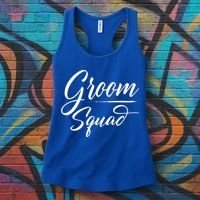 Groom Squad Bachelor Party Groom Wedding Gift Women's Tank Top thumb 3