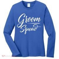 Groom Squad Bachelor Party Groom Wedding Gift Women's Long Sleeve Shirt thumb 0