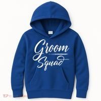 Groom Squad Bachelor Party Groom Wedding Gift Kids Hoodie thumb 0