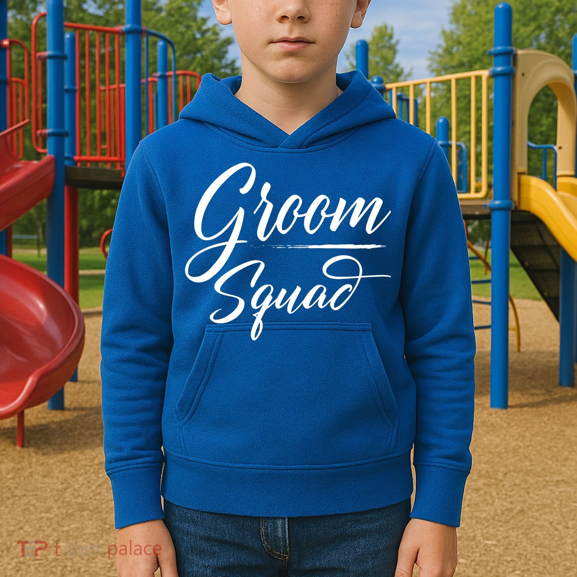 Groom Squad Bachelor Party Groom Wedding Gift Kids Hoodie