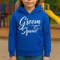Groom Squad Bachelor Party Groom Wedding Gift Kids Hoodie thumb 3