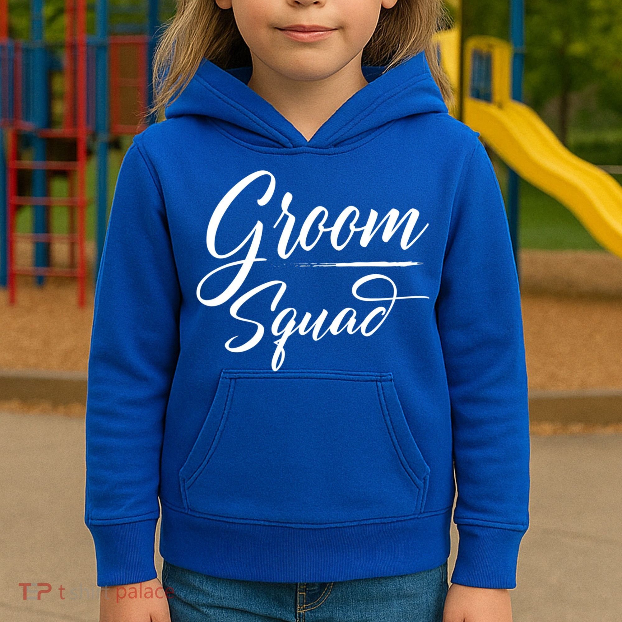 Groom Squad Bachelor Party Groom Wedding Gift Kids Hoodie