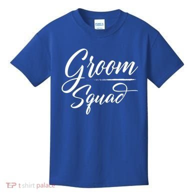 Groom Squad Bachelor Party Groom Wedding Gift Kids T-Shirt