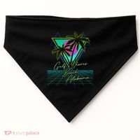 Gulf Shores Beach Alabama Spring Break Vacation Souvenir USA-Made Doggie Bandana thumb 0