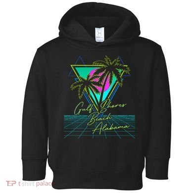 Gulf Shores Beach Alabama Spring Break Vacation Souvenir Toddler Hoodie