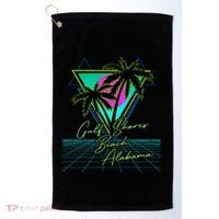 Gulf Shores Beach Alabama Spring Break Vacation Souvenir Golf Towel thumb 0