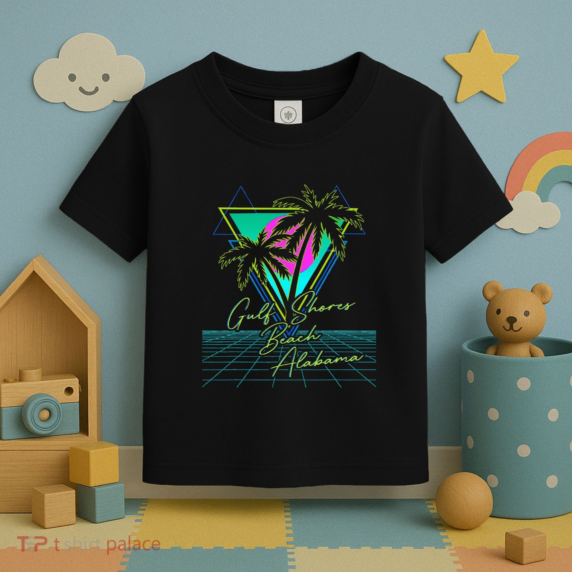 Gulf Shores Beach Alabama Spring Break Vacation Souvenir Toddler T-Shirt