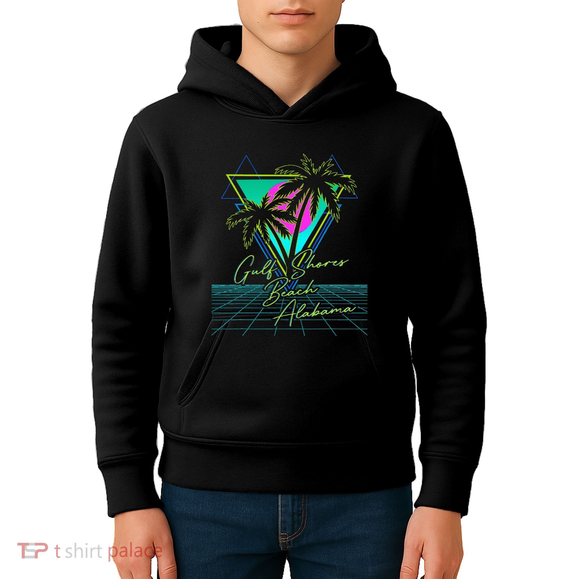 Gulf Shores Beach Alabama Spring Break Vacation Souvenir Kids Hoodie