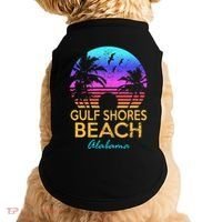 Gulf Shores Beach Alabama Spring Break Vacation Trip Graphic Doggie Tank thumb 0