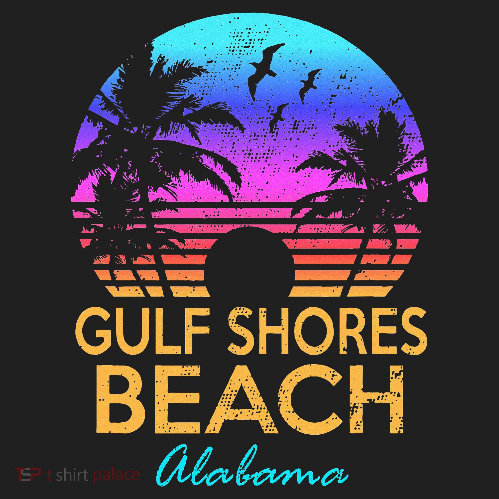 Gulf Shores Beach Alabama Spring Break Vacation Trip Graphic Beanie