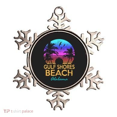 Gulf Shores Beach Alabama Spring Break Vacation Trip Graphic Ornament
