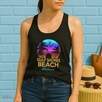 Gulf Shores Beach Alabama Spring Break Vacation Trip Graphic Women's Tank Top thumb 2