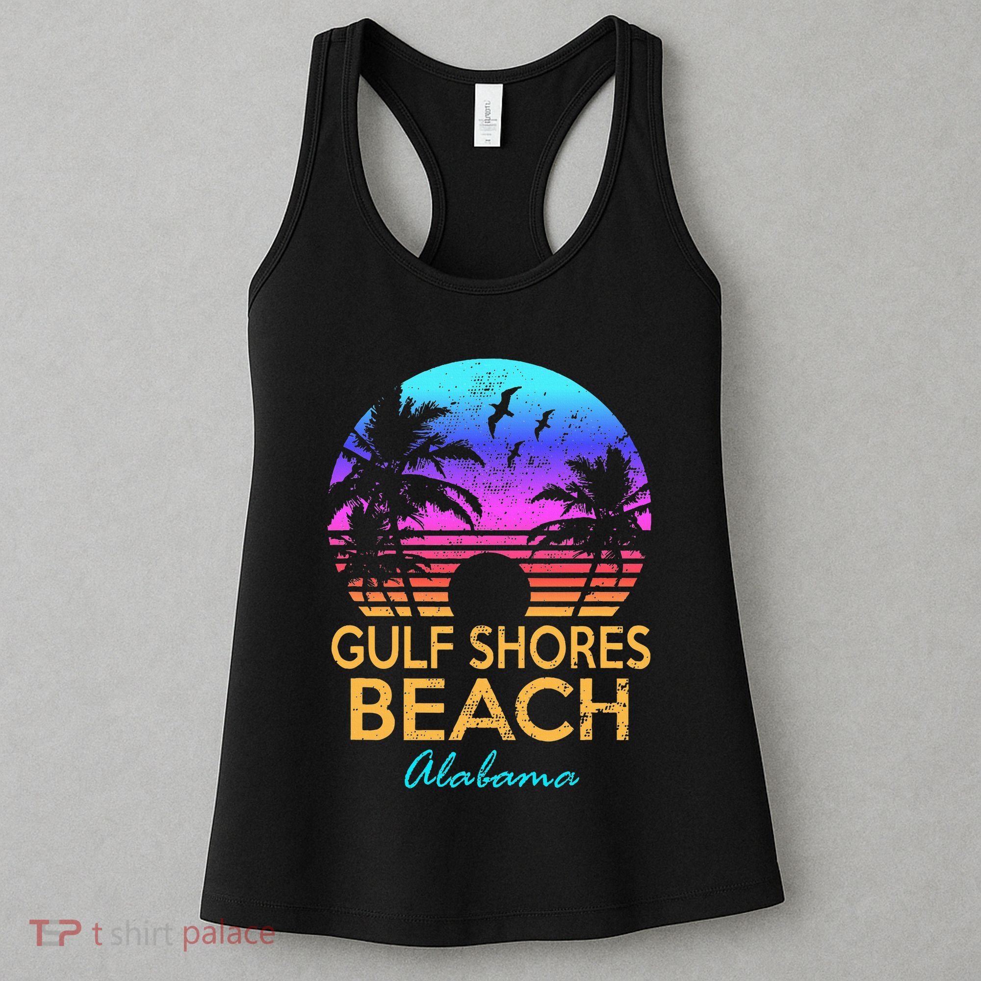 Gulf Shores Beach Alabama Spring Break Vacation Trip Graphic Women's Tank Top