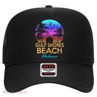 Gulf Shores Beach Alabama Spring Break Vacation Trip Graphic Hat thumb 0