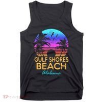 Gulf Shores Beach Alabama Spring Break Vacation Trip Graphic Tank Top thumb 0