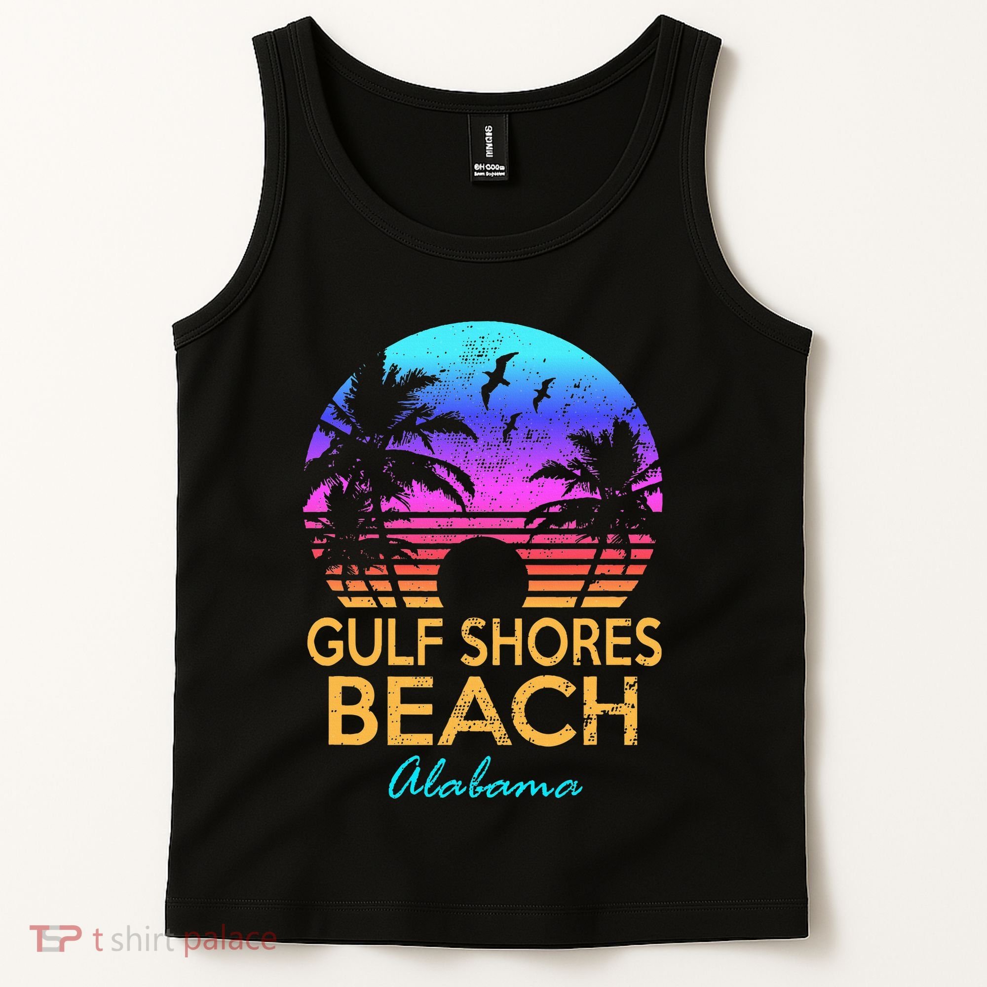 Gulf Shores Beach Alabama Spring Break Vacation Trip Graphic Tank Top