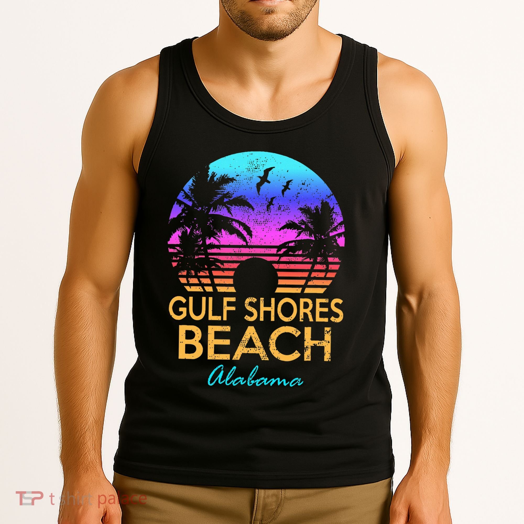Gulf Shores Beach Alabama Spring Break Vacation Trip Graphic Tank Top