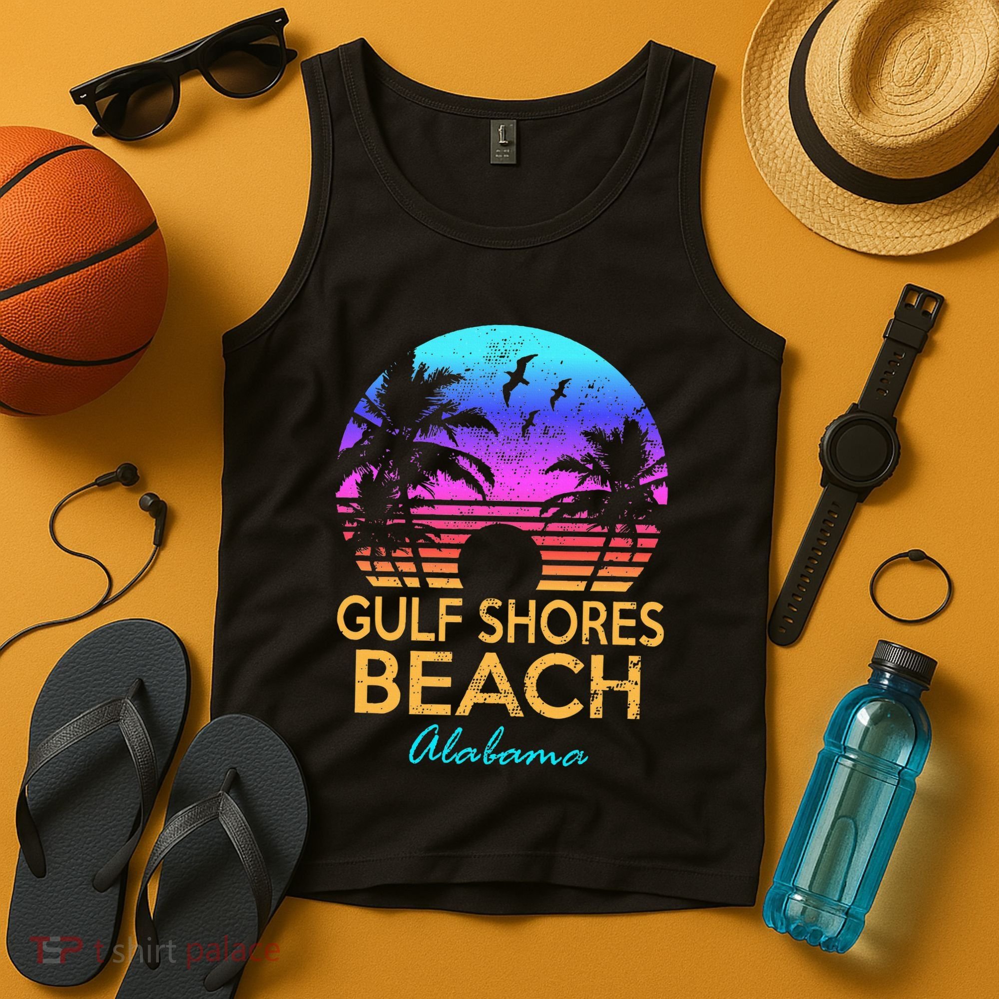 Gulf Shores Beach Alabama Spring Break Vacation Trip Graphic Tank Top