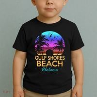 Gulf Shores Beach Alabama Spring Break Vacation Trip Graphic Toddler T-Shirt thumb 2