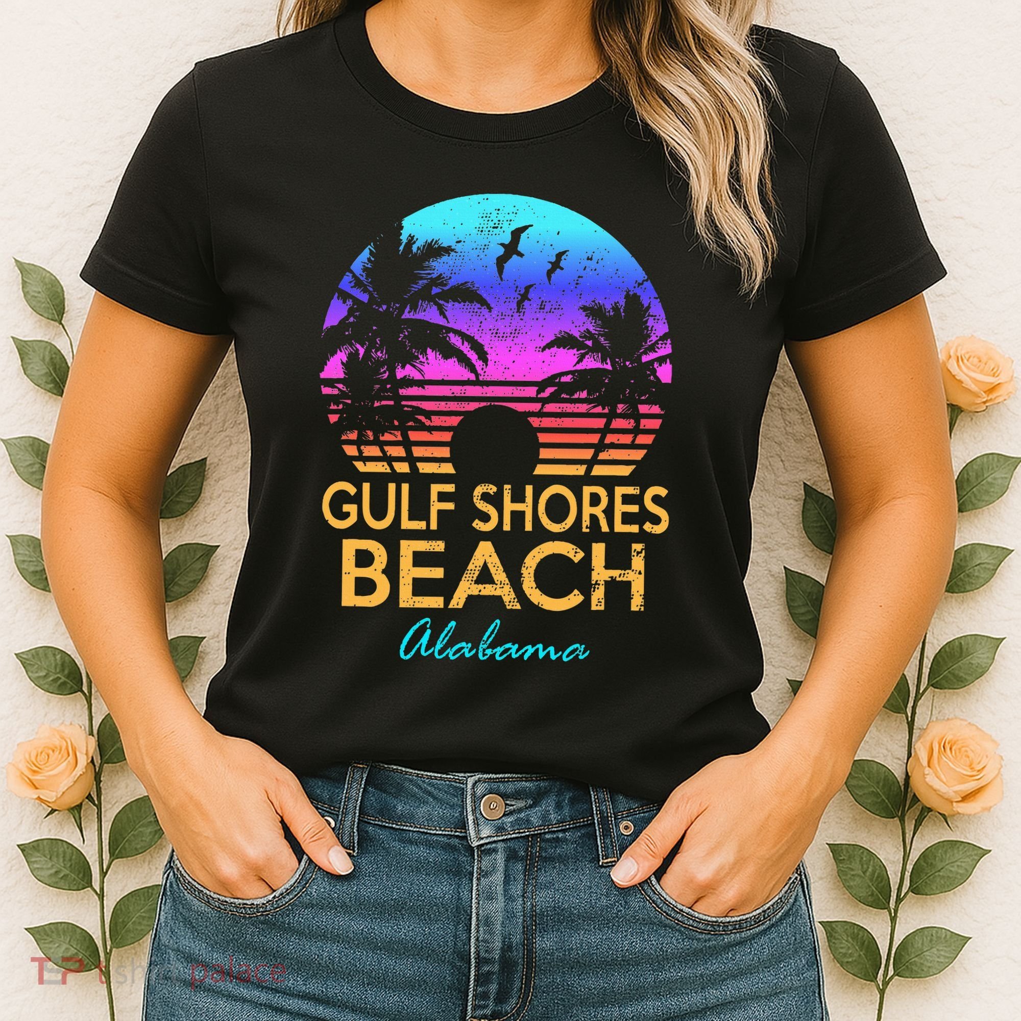 Gulf Shores Beach Alabama Spring Break Vacation Trip Graphic Women's T-Shirt