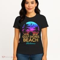 Gulf Shores Beach Alabama Spring Break Vacation Trip Graphic Women's T-Shirt thumb 4