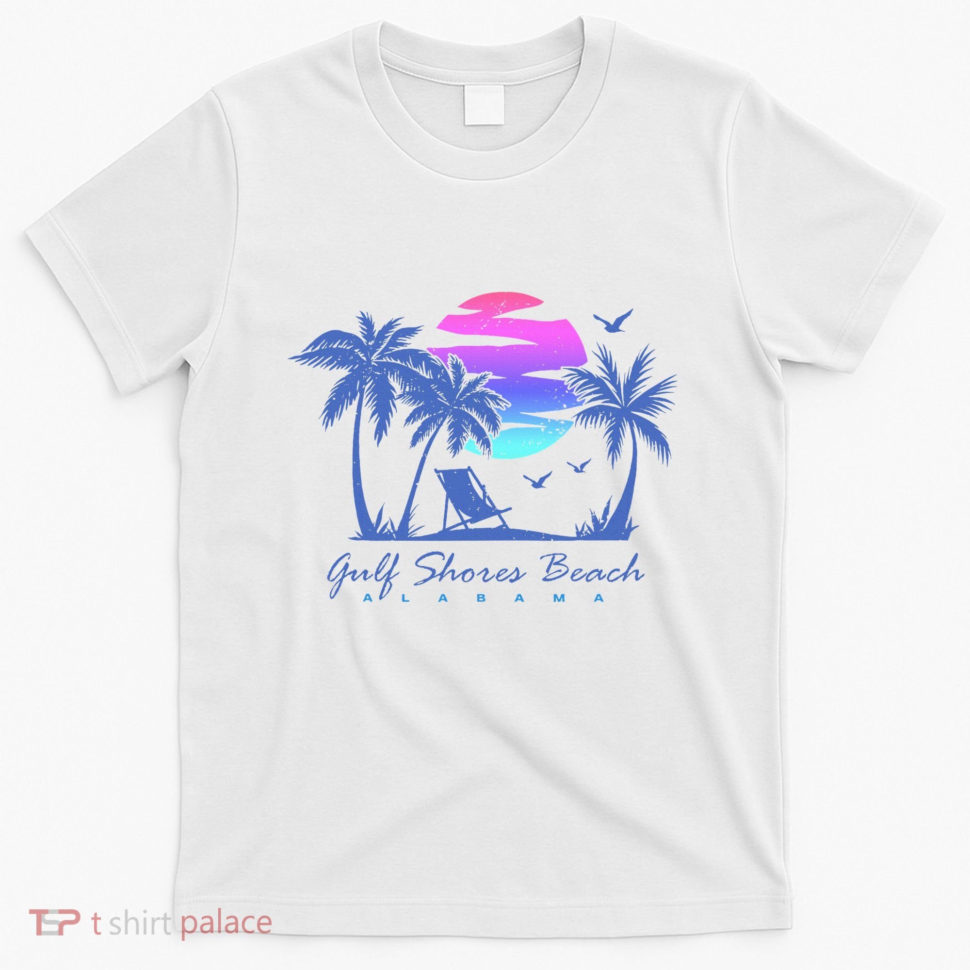 Gulf Shores Beach Alabama Spring Break Vacation Trip Vintage T-Shirt