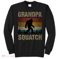 Grandpa Squatch Bigfoot Grandpa Sasquatch Yeti Family Sweatshirt thumb 0