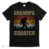 Grandpa Squatch Bigfoot Grandpa Sasquatch Yeti Family T-Shirt thumb 0