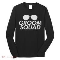 Groom Squad Bachelor Party Drinking Team Wedding Groomsman Long Sleeve Shirt thumb 0