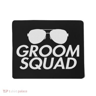 Groom Squad Bachelor Party Drinking Team Wedding Groomsman Mousepad
