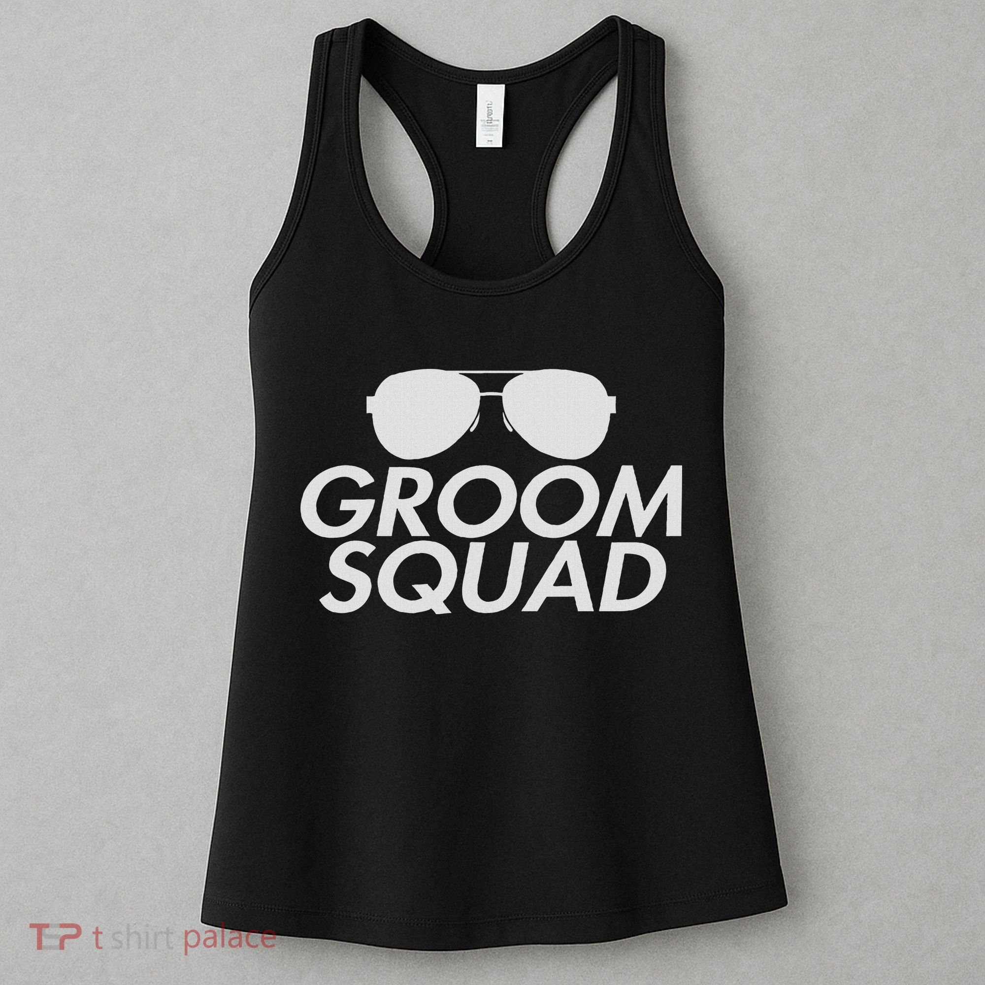 Groom Squad Bachelor Party Drinking Team Wedding Groomsman Women's Tank Top