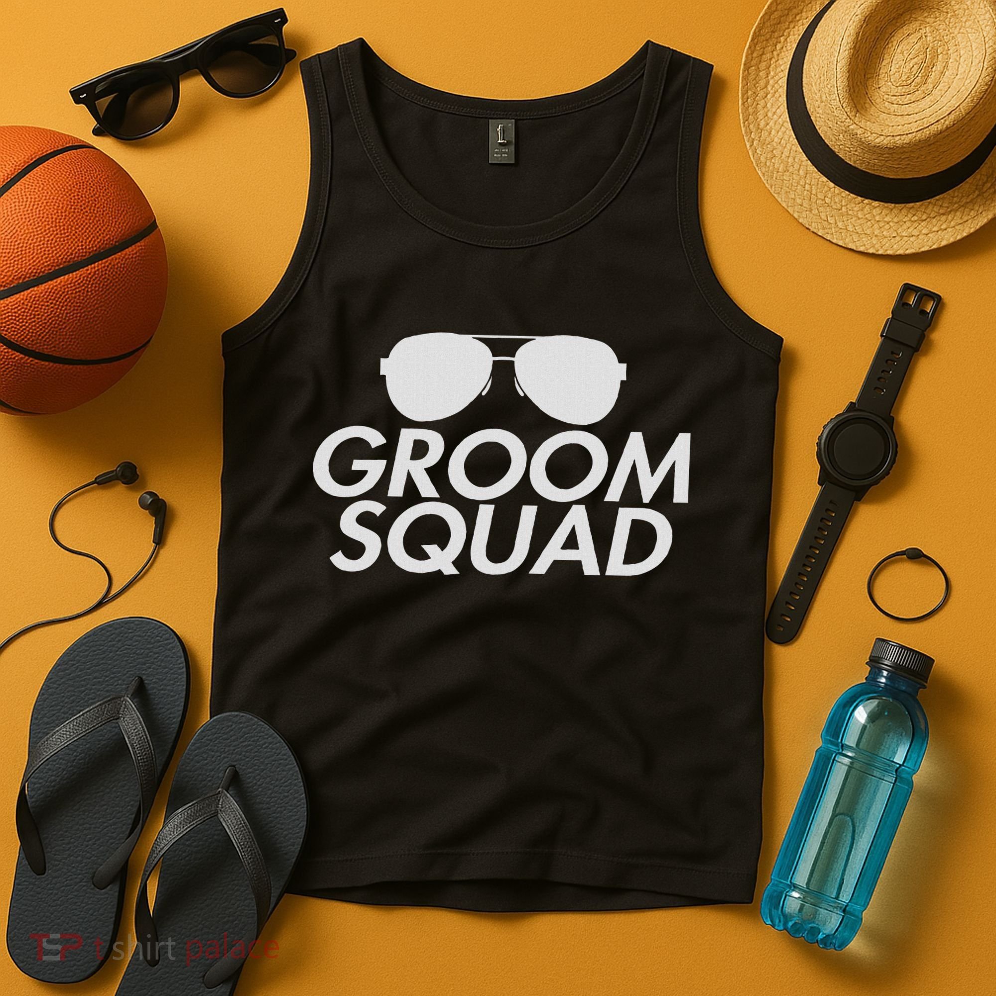Groom Squad Bachelor Party Drinking Team Wedding Groomsman Tank Top