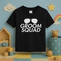 Groom Squad Bachelor Party Drinking Team Wedding Groomsman Toddler T-Shirt thumb 3