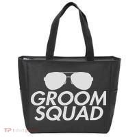Groom Squad Bachelor Party Drinking Team Wedding Groomsman Tote Bag thumb 0