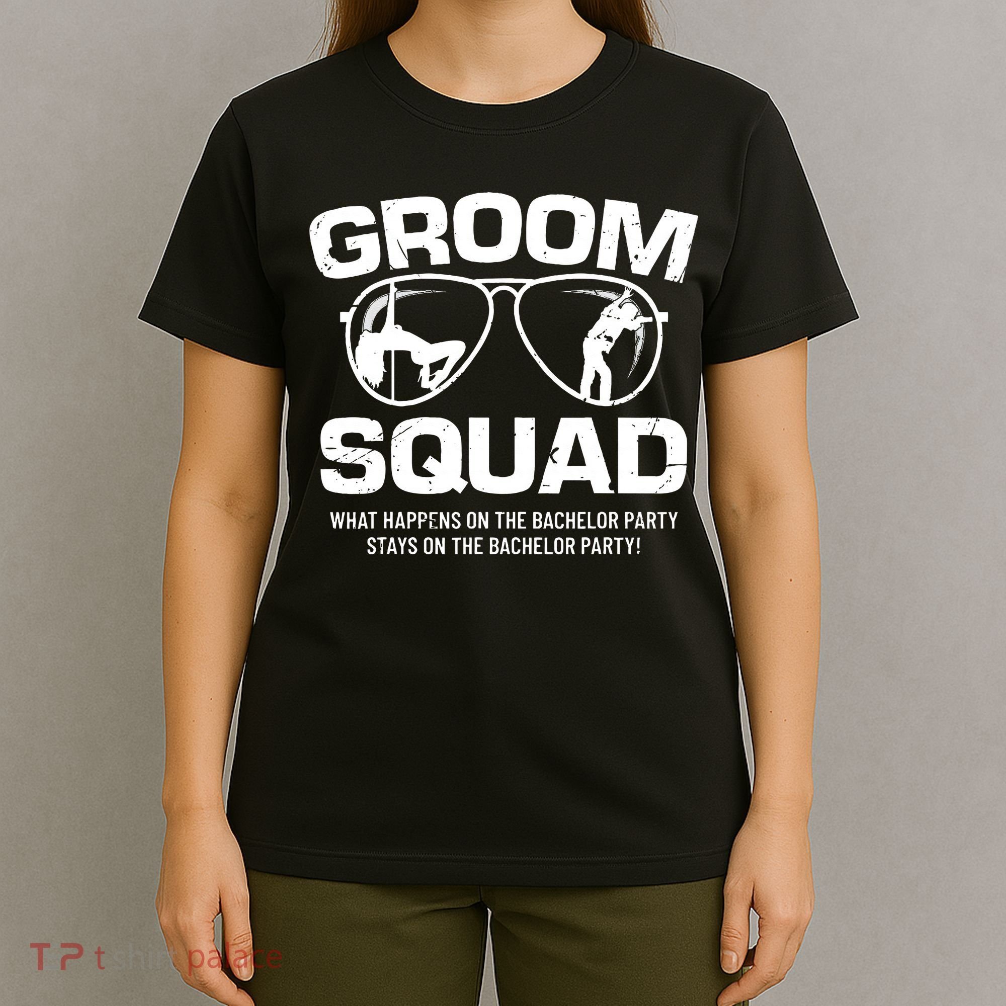 Groom Squad Bucks Groom Groomsmen Bachelor Party T-Shirt