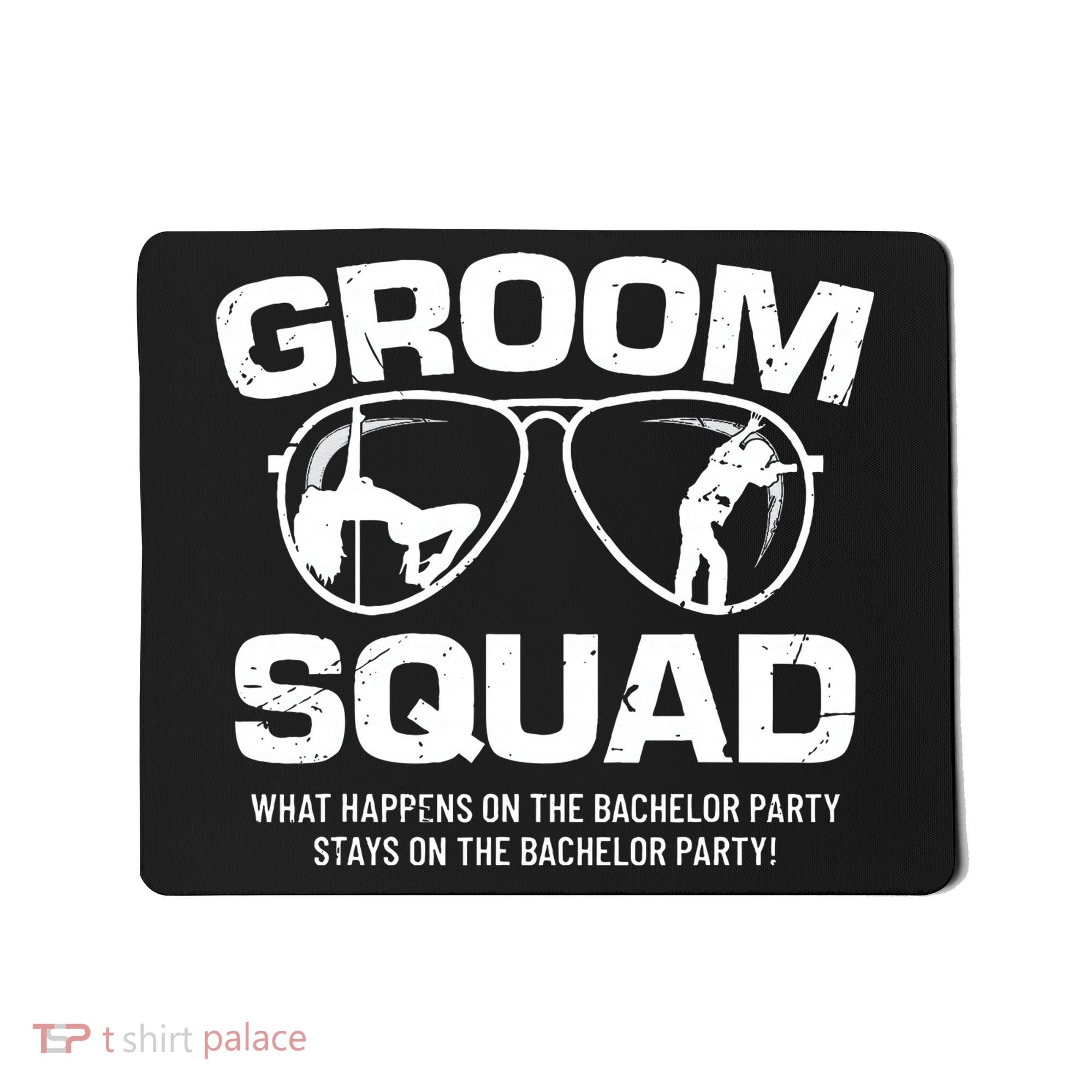 Groom Squad Bucks Groom Groomsmen Bachelor Party Mousepad