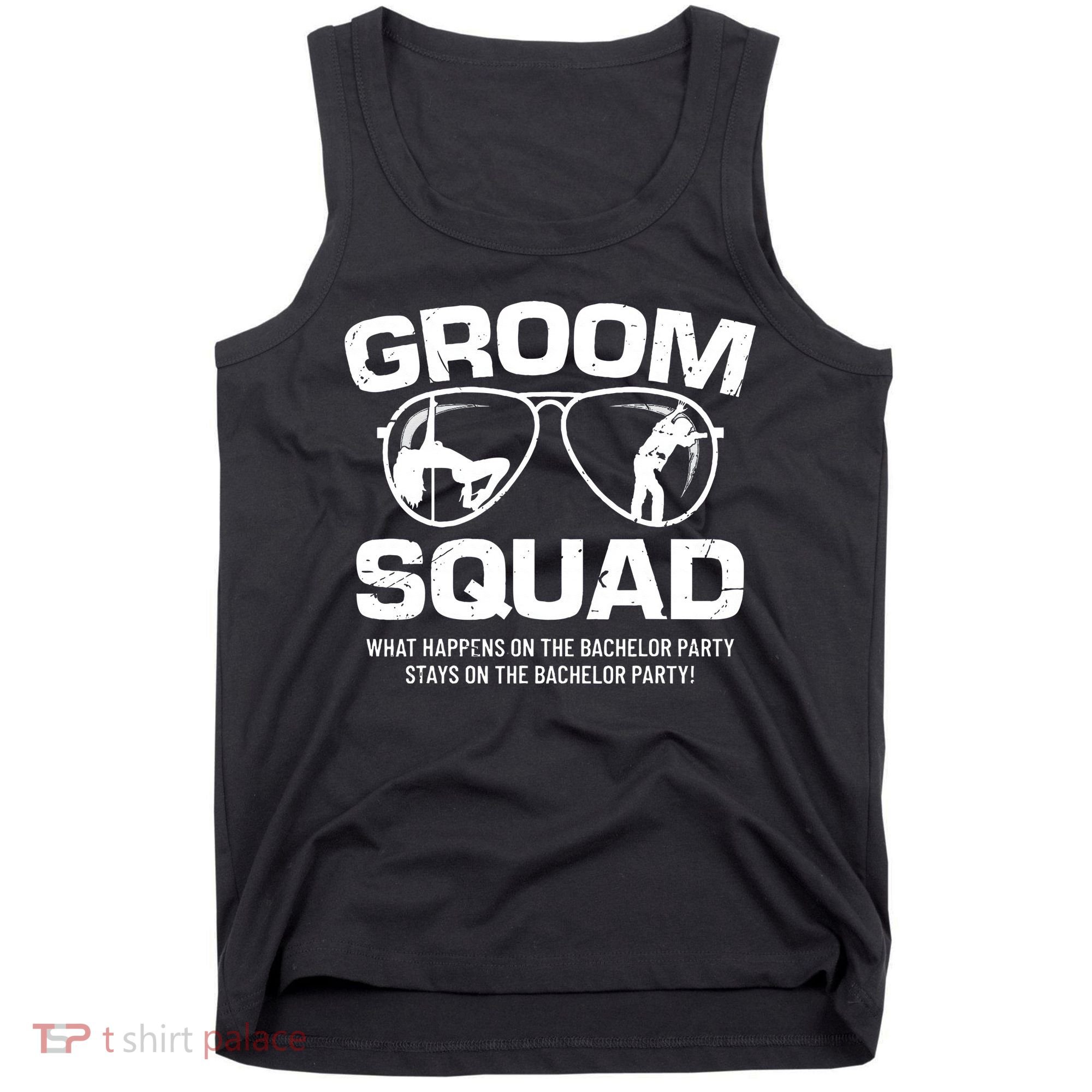 Groom Squad Bucks Groom Groomsmen Bachelor Party Tank Top