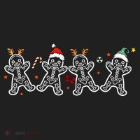 Gingerbread Skeleton Christmas Radiology Shir Xray Tech Women's Sweatshirt thumb 2